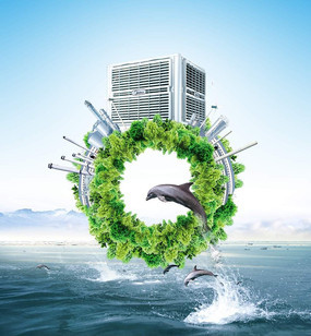 低碳环保主题海报