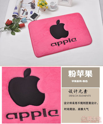 【名度地毯家居厂家批发加厚慢回弹记忆棉珊瑚绒绣花地毯地垫浴室厨房量大包邮A0034】天津市武清区兴万家地毯厂 - 产品库